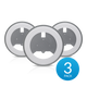 Nano mount 3pack - NANOHD-RCM-3 Nano mount 3pack - NANOHD-RCM-3